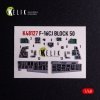 Kelik K48127 F-16CJ - interior 3D decals for Tamiya kit (1/48)